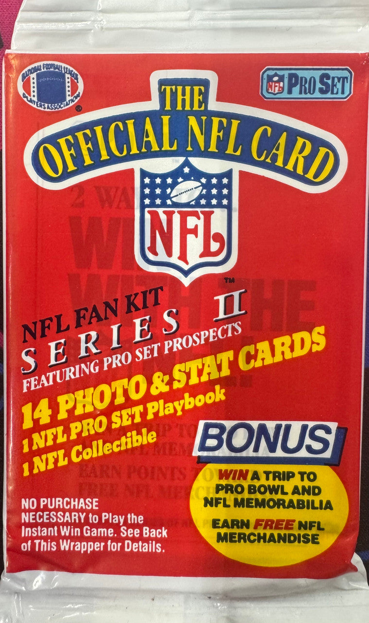 1989 Pro Set Football Series 2 Pack