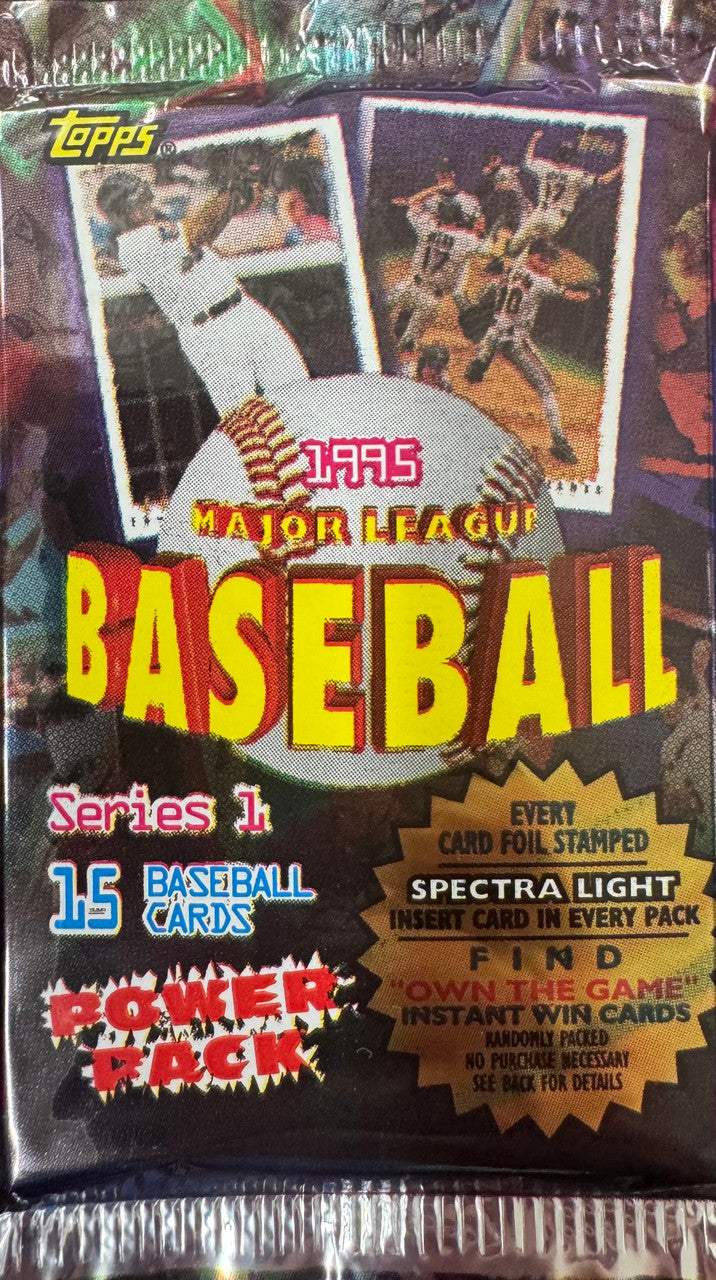 1995 Topps Baseball Series 1 Pack