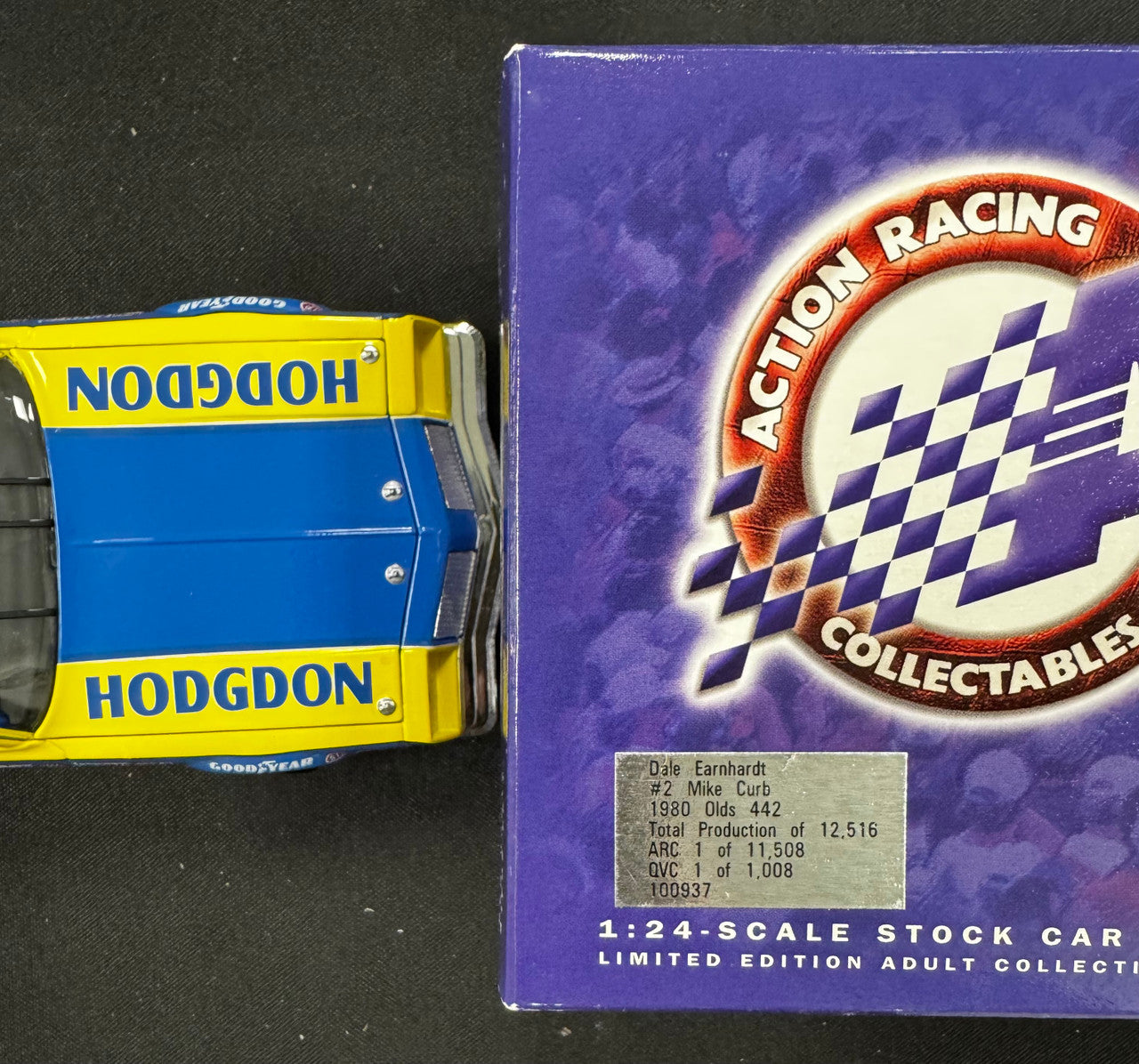 Action Racing Dale Earnhardt #2 1980 Mike Curb Productions Oldsmobile 442 1:24