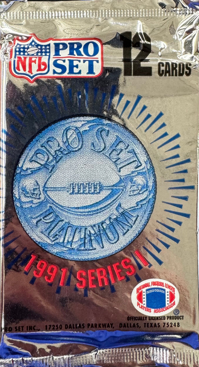 1991 Pro Set Football Platinum Series 1 Pack