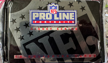 1991 Pro Line Football Portraits Signet Series Pack