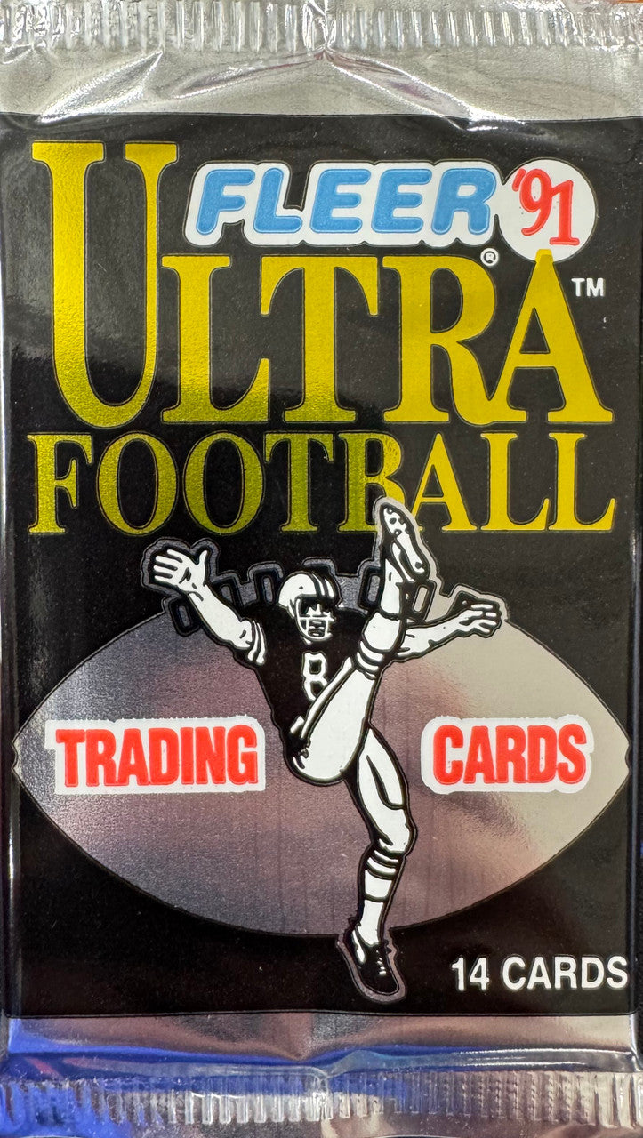 1991 Fleer Ultra Football Pack (Black)