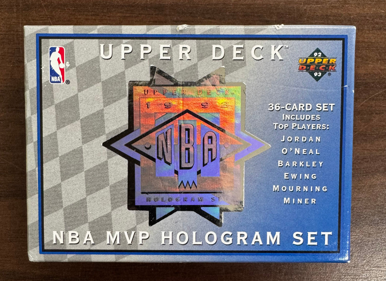 1993 Upper Deck NBA MVP Hologram Set (36) Jordan O'Neal Barkley Ewing