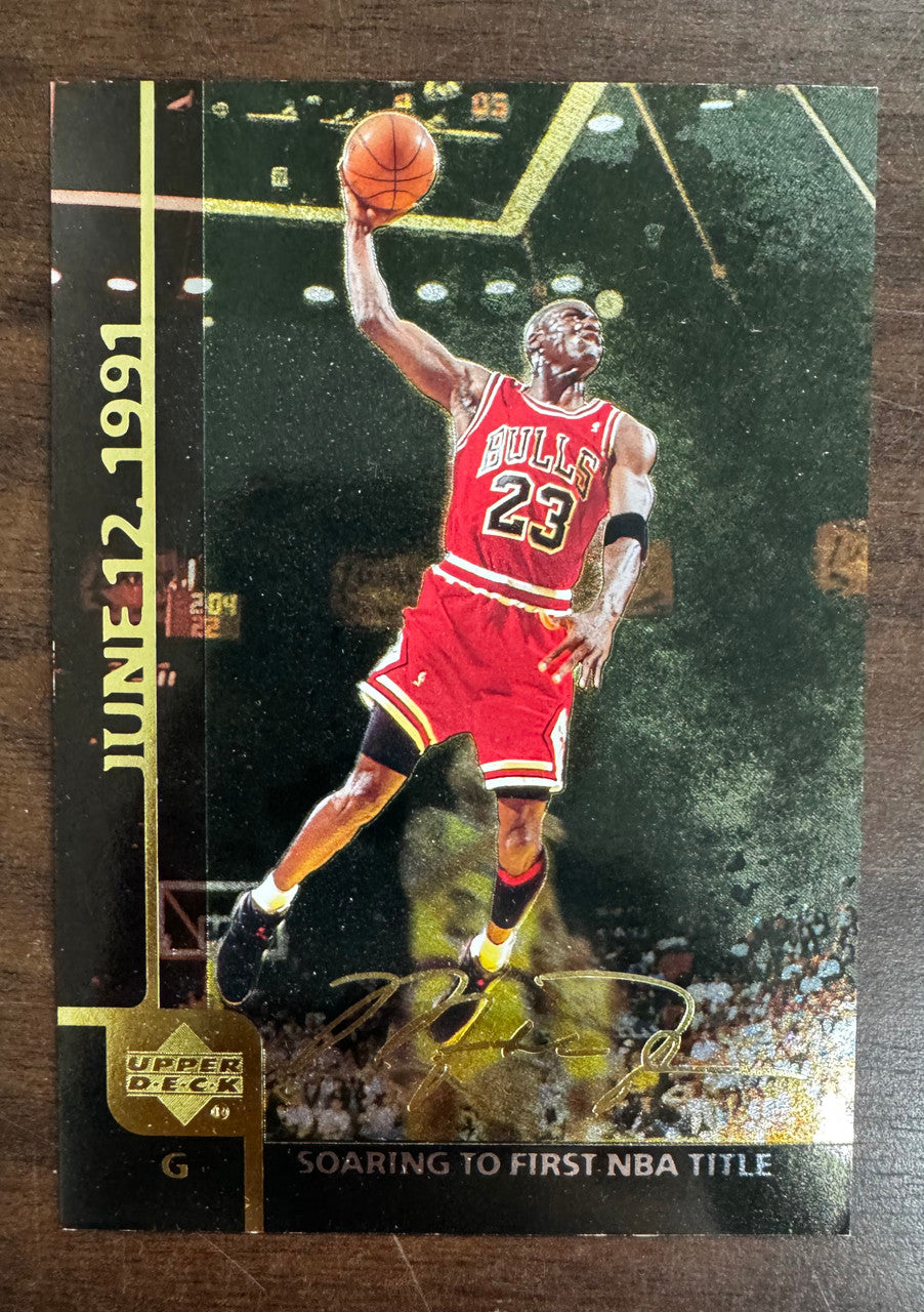 1999-2000 Upper Deck Gatorade Michael Jordan Oversized Set (6) #MJ1-6