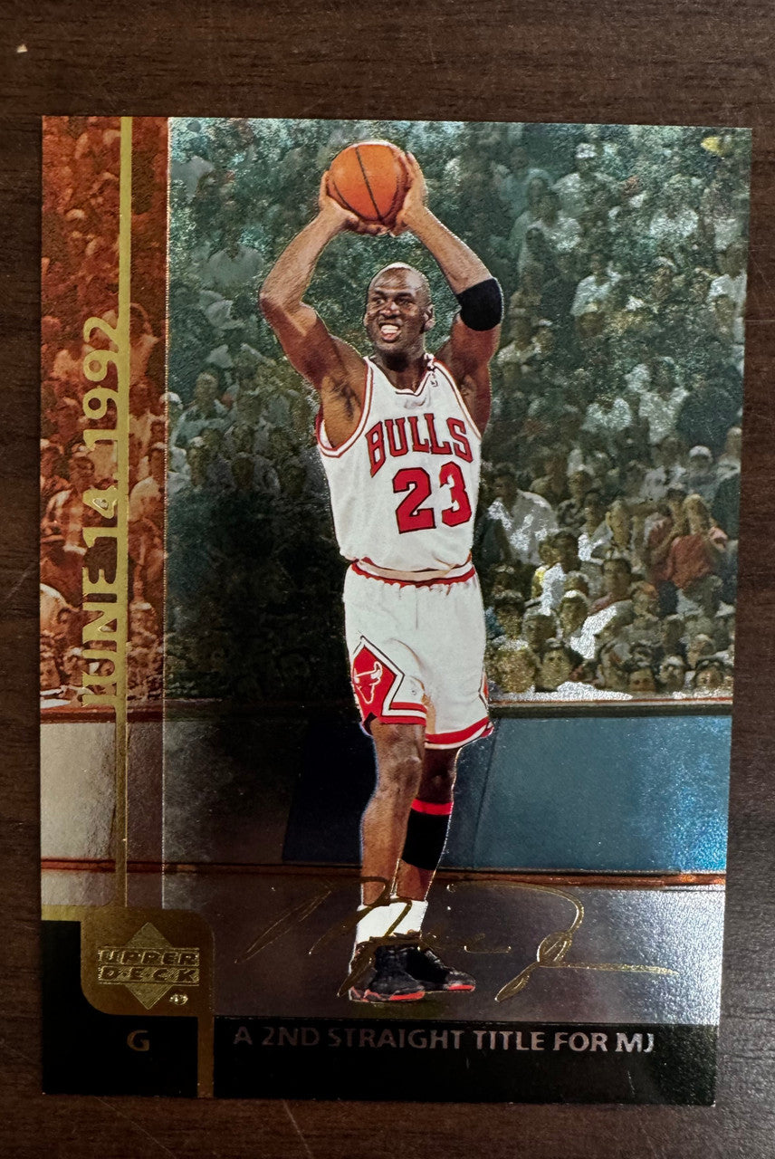 1999-2000 Upper Deck Gatorade Michael Jordan Oversized Set (6) #MJ1-6