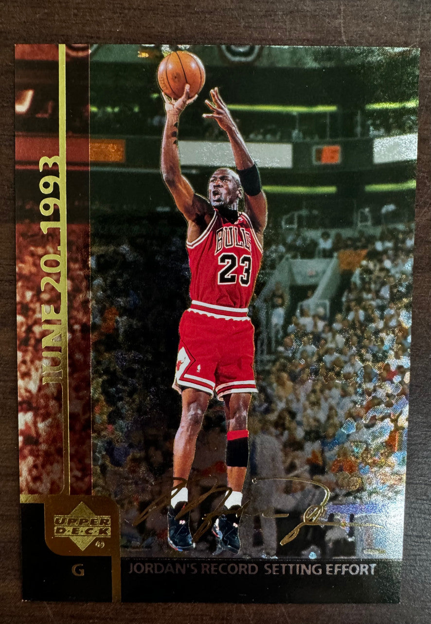 1999-2000 Upper Deck Gatorade Michael Jordan Oversized Set (6) #MJ1-6