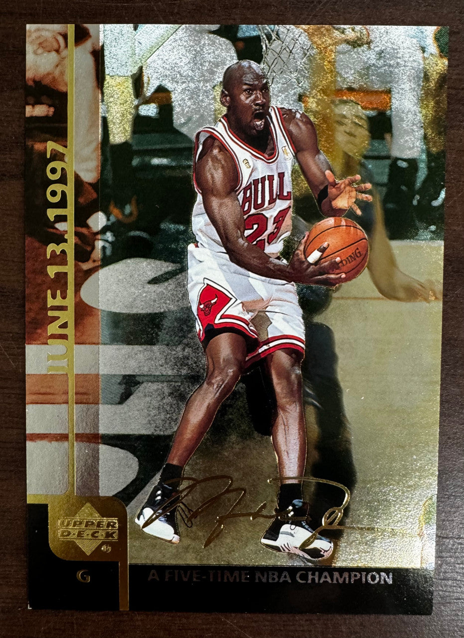 1999-2000 Upper Deck Gatorade Michael Jordan Oversized Set (6) #MJ1-6