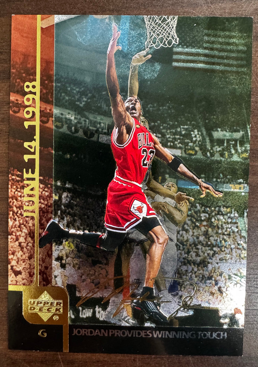 1999-2000 Upper Deck Gatorade Michael Jordan Oversized Set (6) #MJ1-6