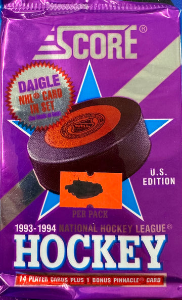 1993/94 Score Hockey Pack