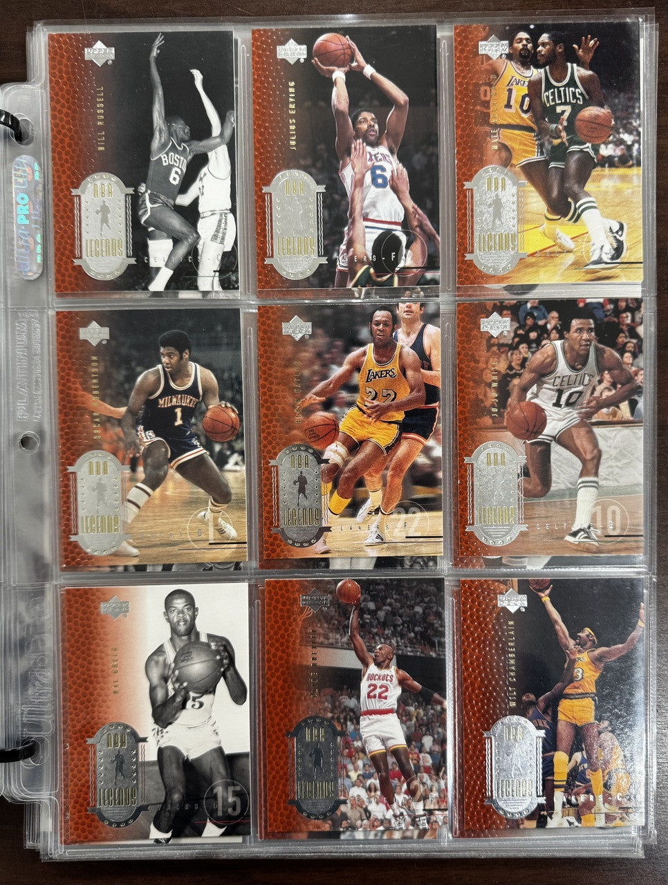 1999-00 UD Basketball Century Legends Partial Set (70) + Top 50 Partial Set (49)