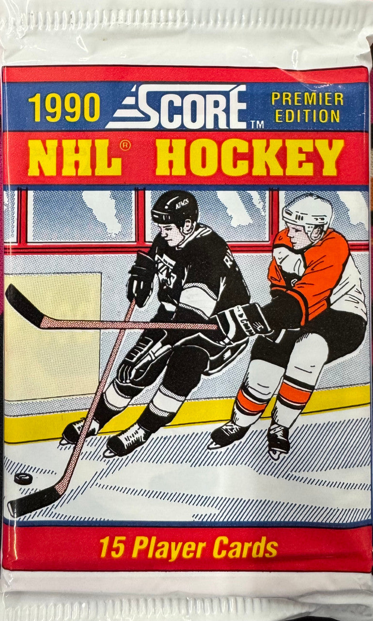 1990/91 Score Hockey Premier Edition Wax Pack