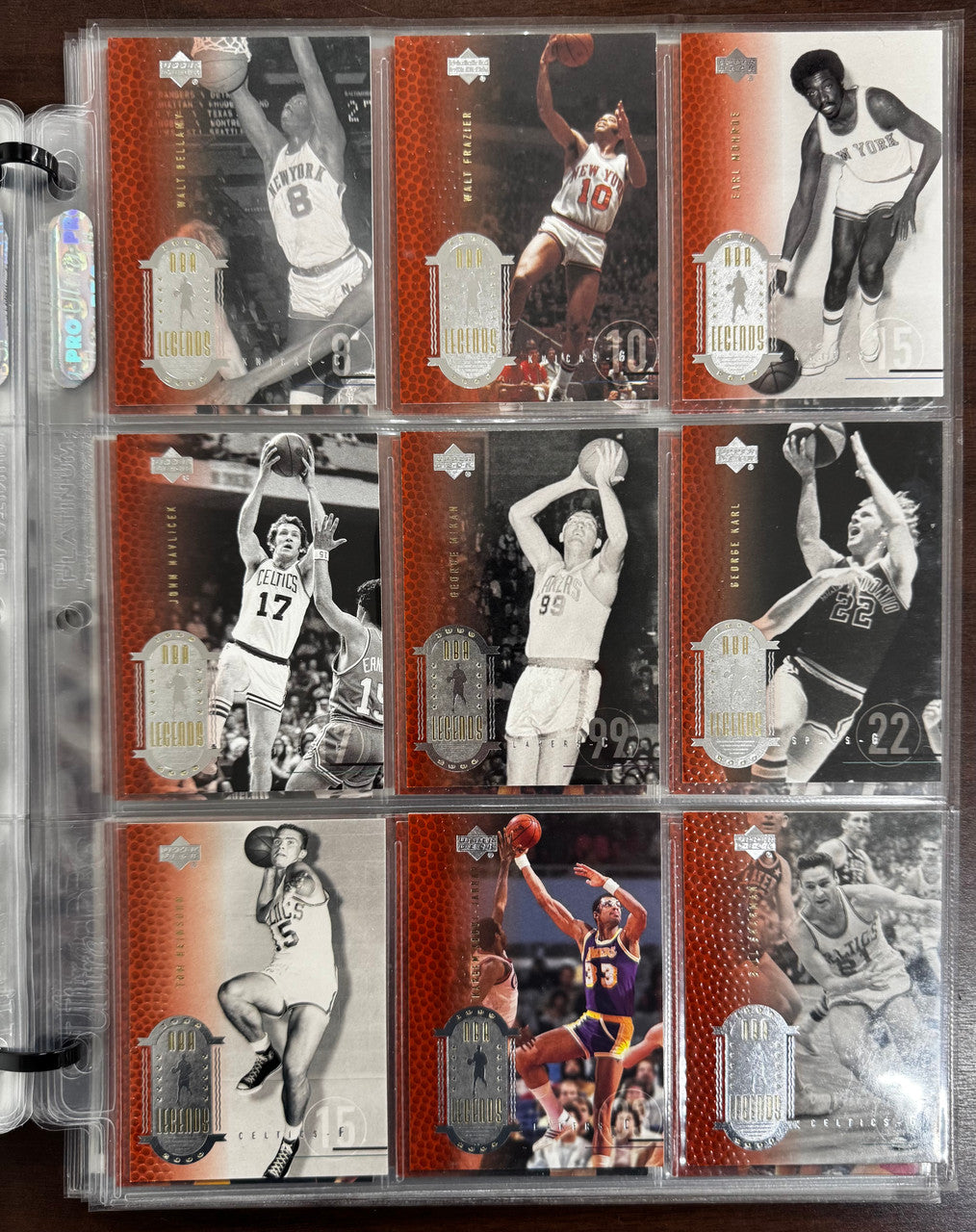 1999-00 UD Basketball Century Legends Partial Set (70) + Top 50 Partial Set (49)