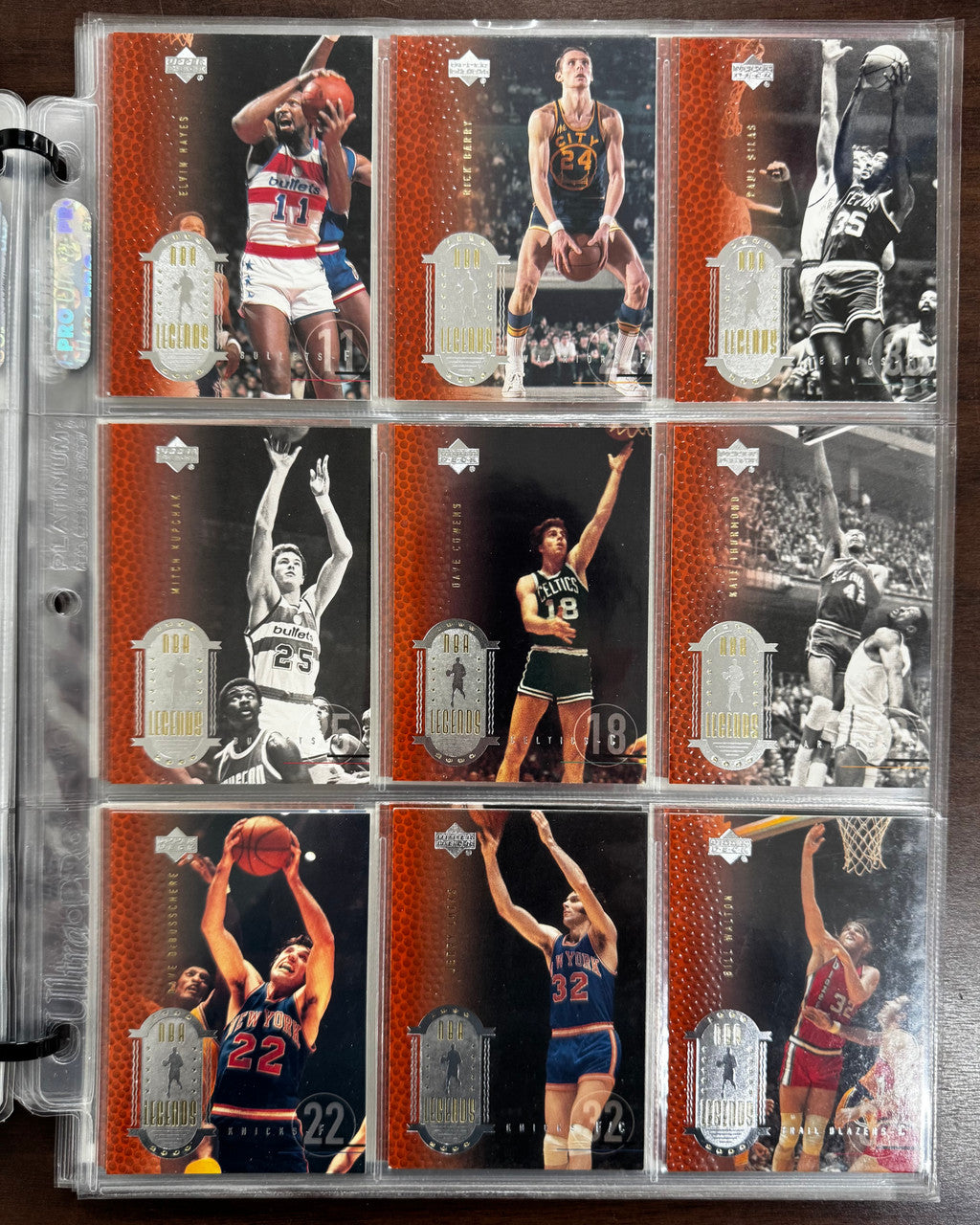 1999-00 UD Basketball Century Legends Partial Set (70) + Top 50 Partial Set (49)