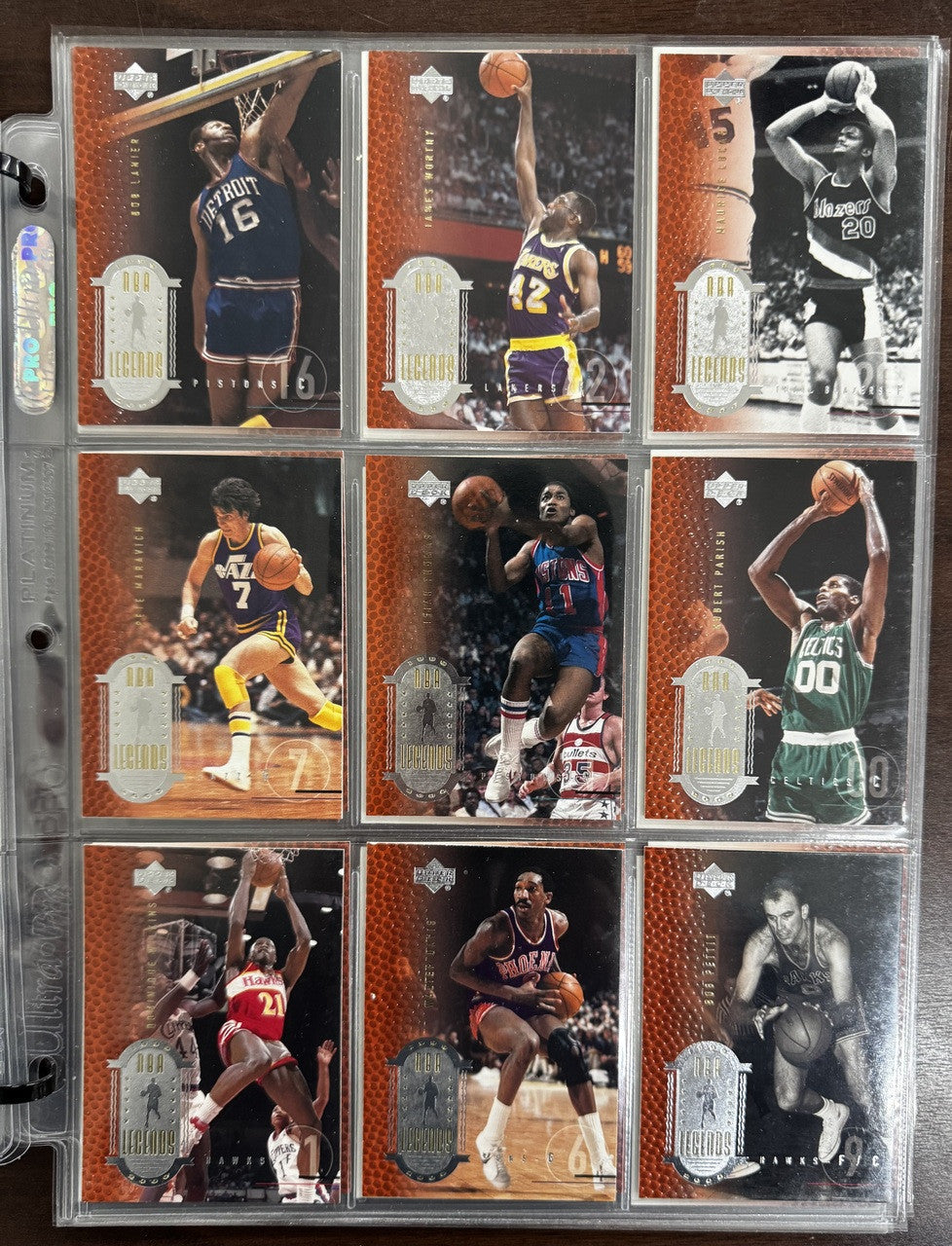 1999-00 UD Basketball Century Legends Partial Set (70) + Top 50 Partial Set (49)