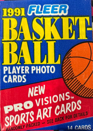 1991/92 Fleer Basketball Wax Pack