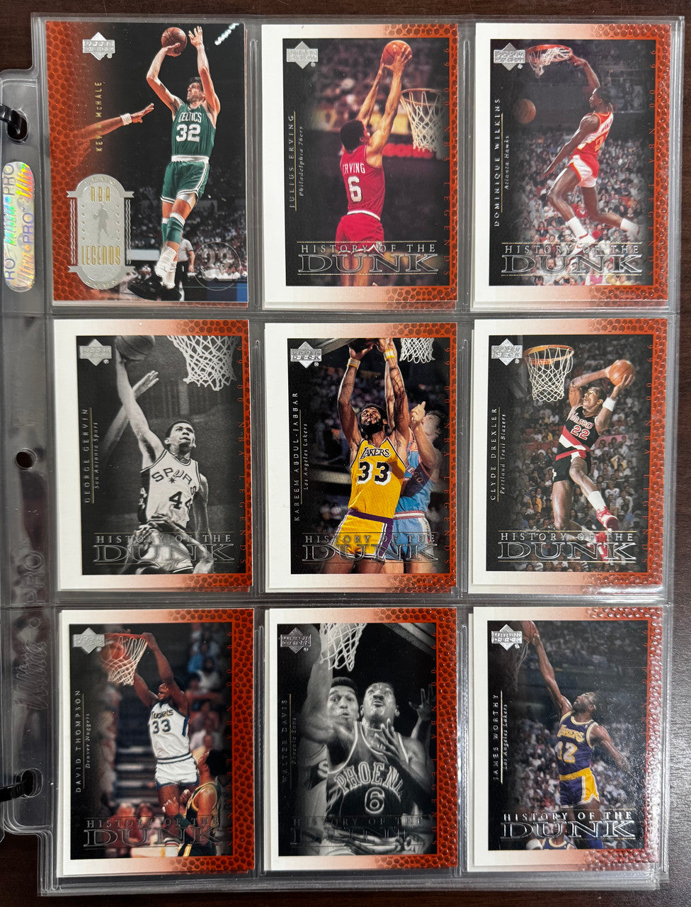 1999-00 UD Basketball Century Legends Partial Set (70) + Top 50 Partial Set (49)