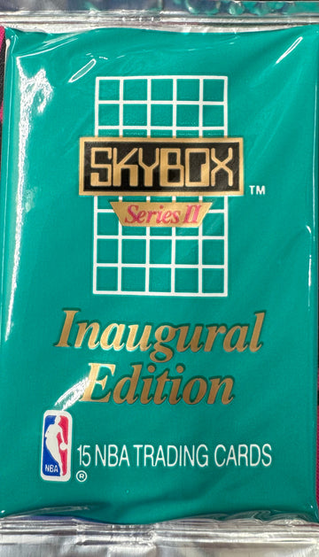 1990/91 SkyBox Basketball Series 2 Pack