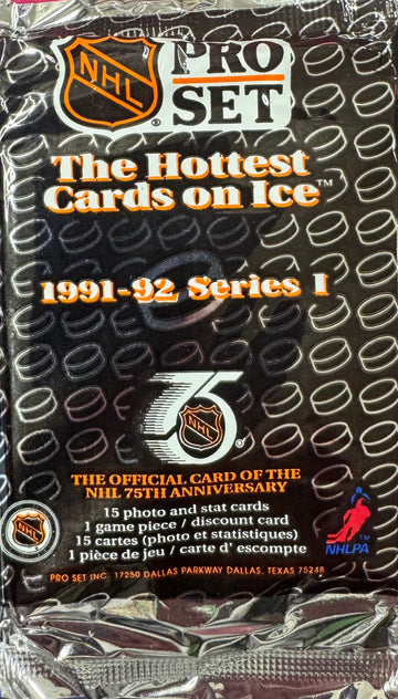 1991/92 Pro Set Hockey Series 1 Pack