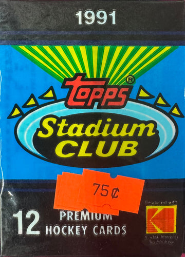 1991/92 Topps Stadium Club Hockey Wax Pack