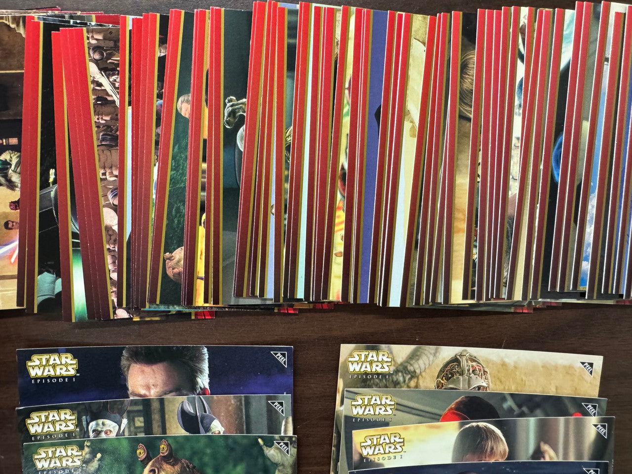 1999 Topps Widevision Star Wars Episode 1 Complete Set With Tin and Stickers