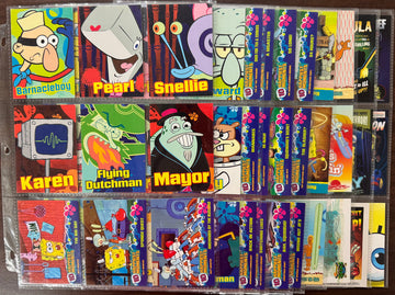 2009 Topps Spongebob Squarepants Series 1 Complete Card Set 90/90 READ