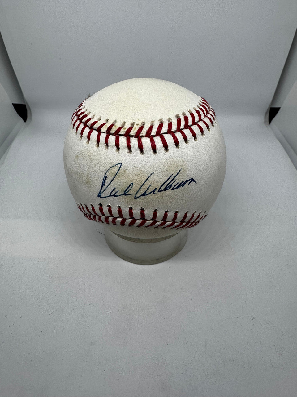 Richie Ashburn Signed Autographed Rawlings ONL Baseball Beckett