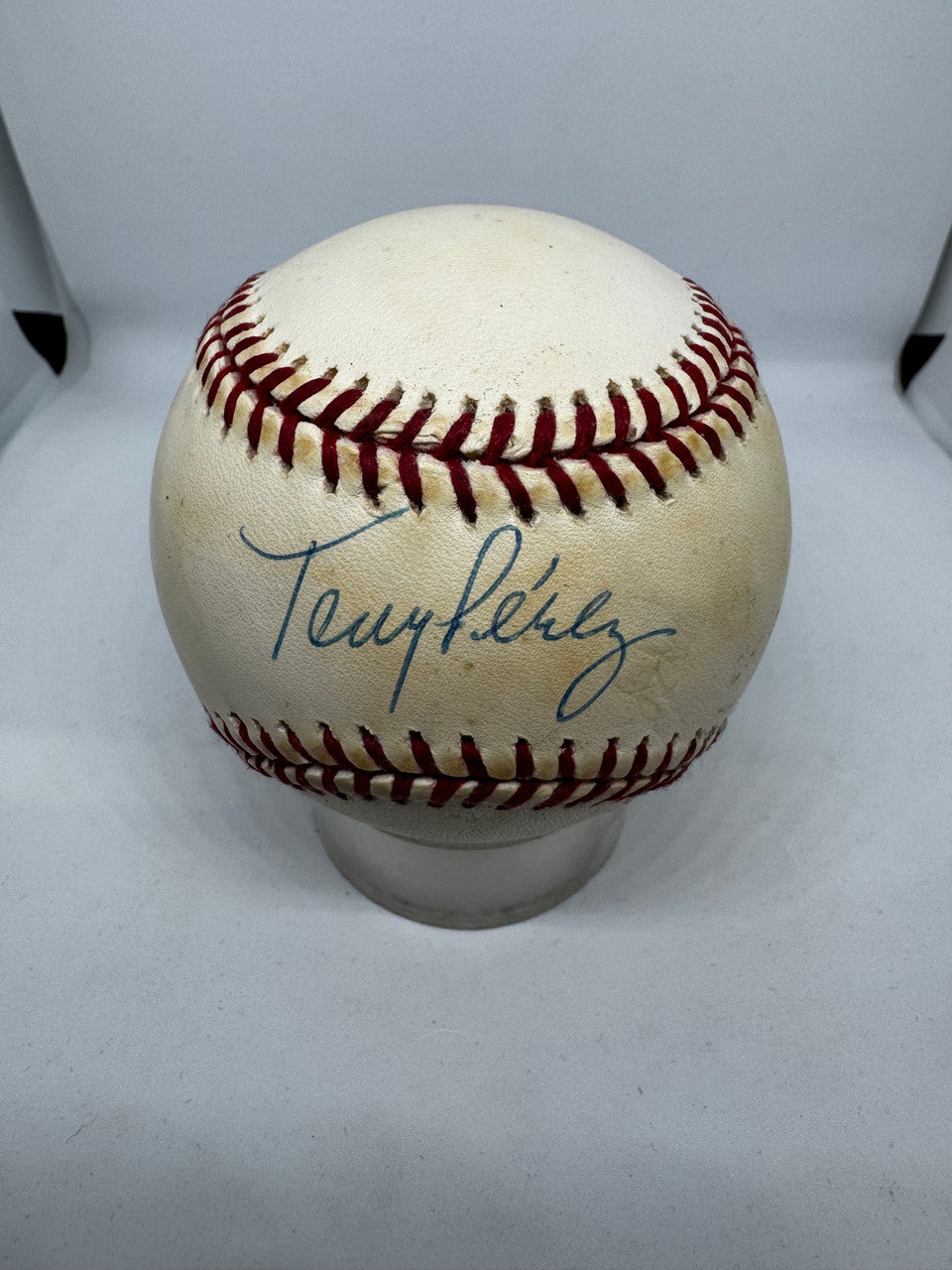 Tony Perez Signed Autographed Rawlings ONL Baseball JSA *964