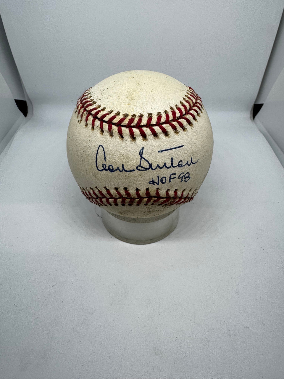 Don Sutton Signed Autographed Inscribed Rawlings ONL Baseball JSA *962