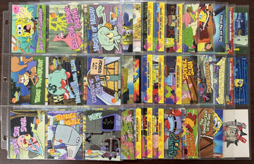 2009 Topps Spongebob Squarepants Series 2 Partial Card Set 89/90 W/ Inserts