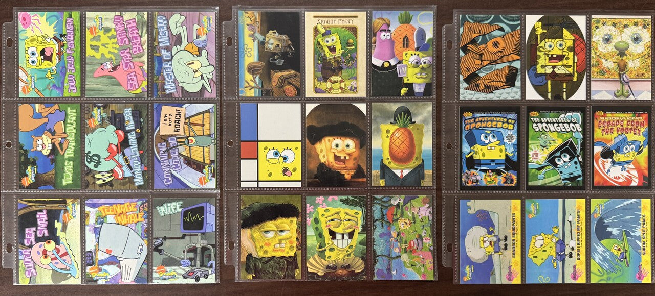 2009 Topps Spongebob Squarepants Series 2 Partial Card Set 89/90 W/ Inserts
