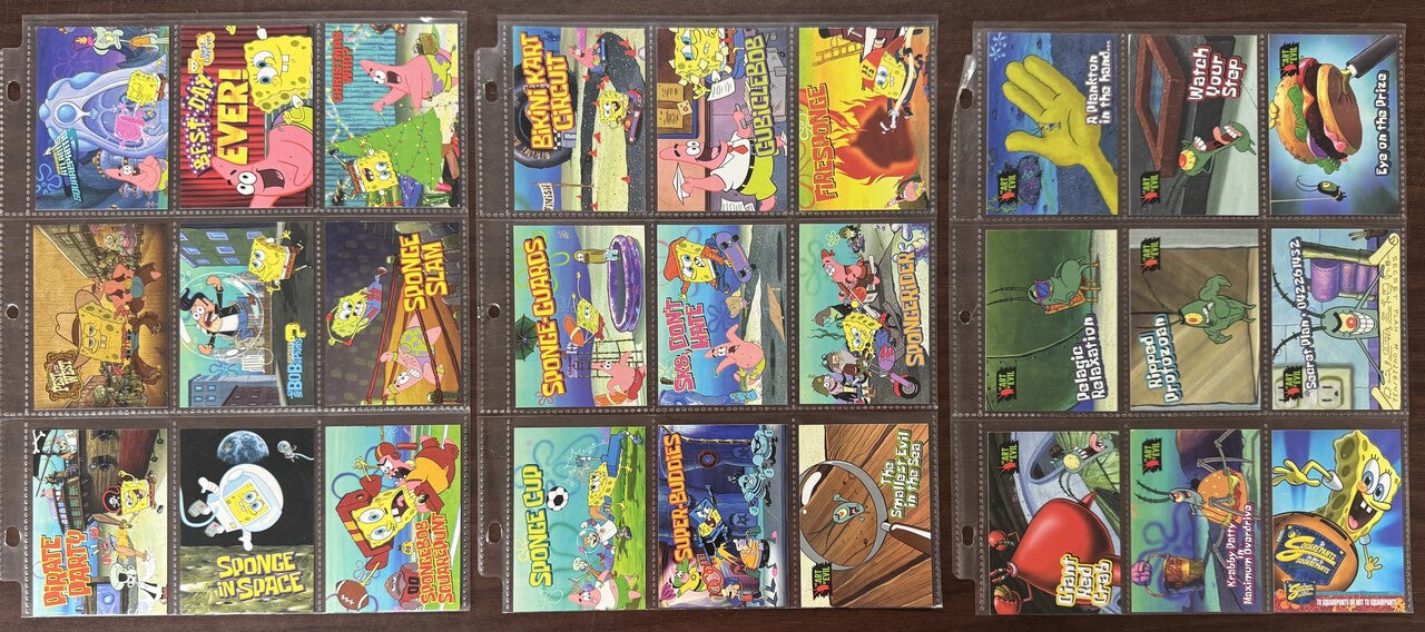 2009 Topps Spongebob Squarepants Series 2 Partial Card Set 89/90 W/ Inserts
