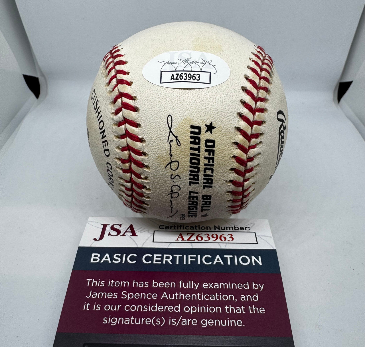 Don Sutton Signed Autographed Inscribed Rawlings ONL Baseball JSA *963