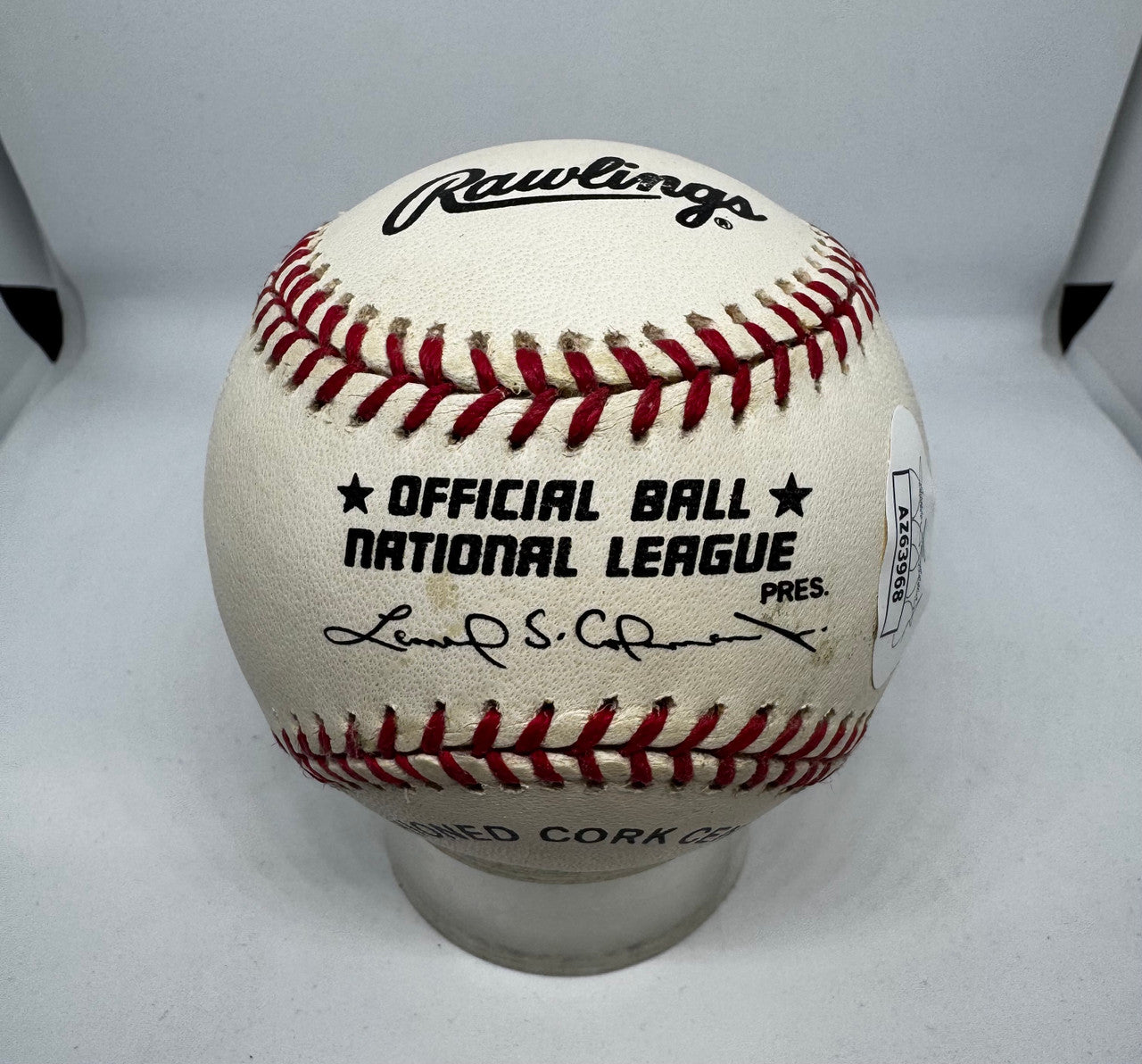 Lou Brock Signed Autographed Rawlings ONL Baseball JSA *968