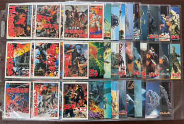 1995 JPP Amada Godzilla Complete Card Set (102) W/ Checklists (8)