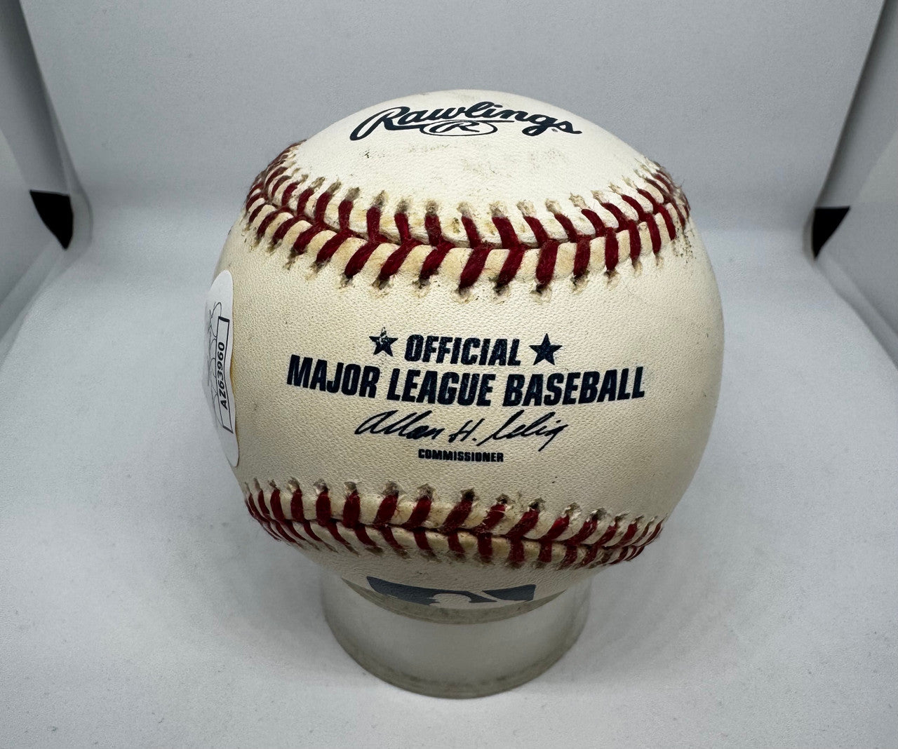 Bob Feller Signed Autographed Rawlings OML Baseball JSA *960