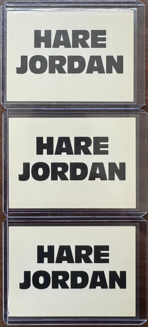 1996 Upper Deck Michael Jordan "Hare Jordan" Space Jam Promo Card Lot