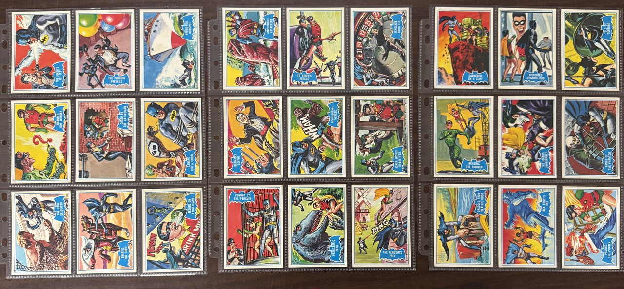 1989 Topps Batman 1966 Re-Issue Complete Sets NM