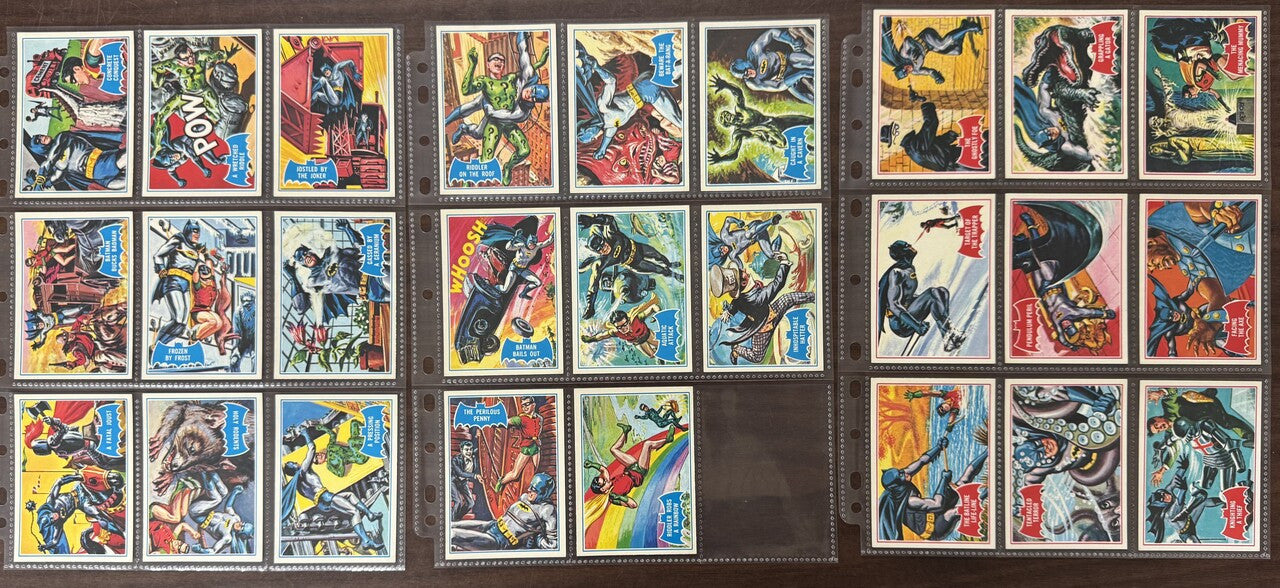 1989 Topps Batman 1966 Re-Issue Complete Sets NM