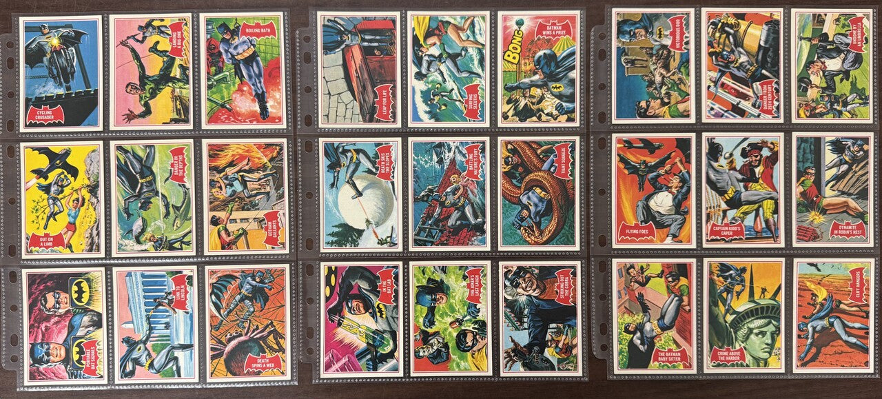 1989 Topps Batman 1966 Re-Issue Complete Sets NM