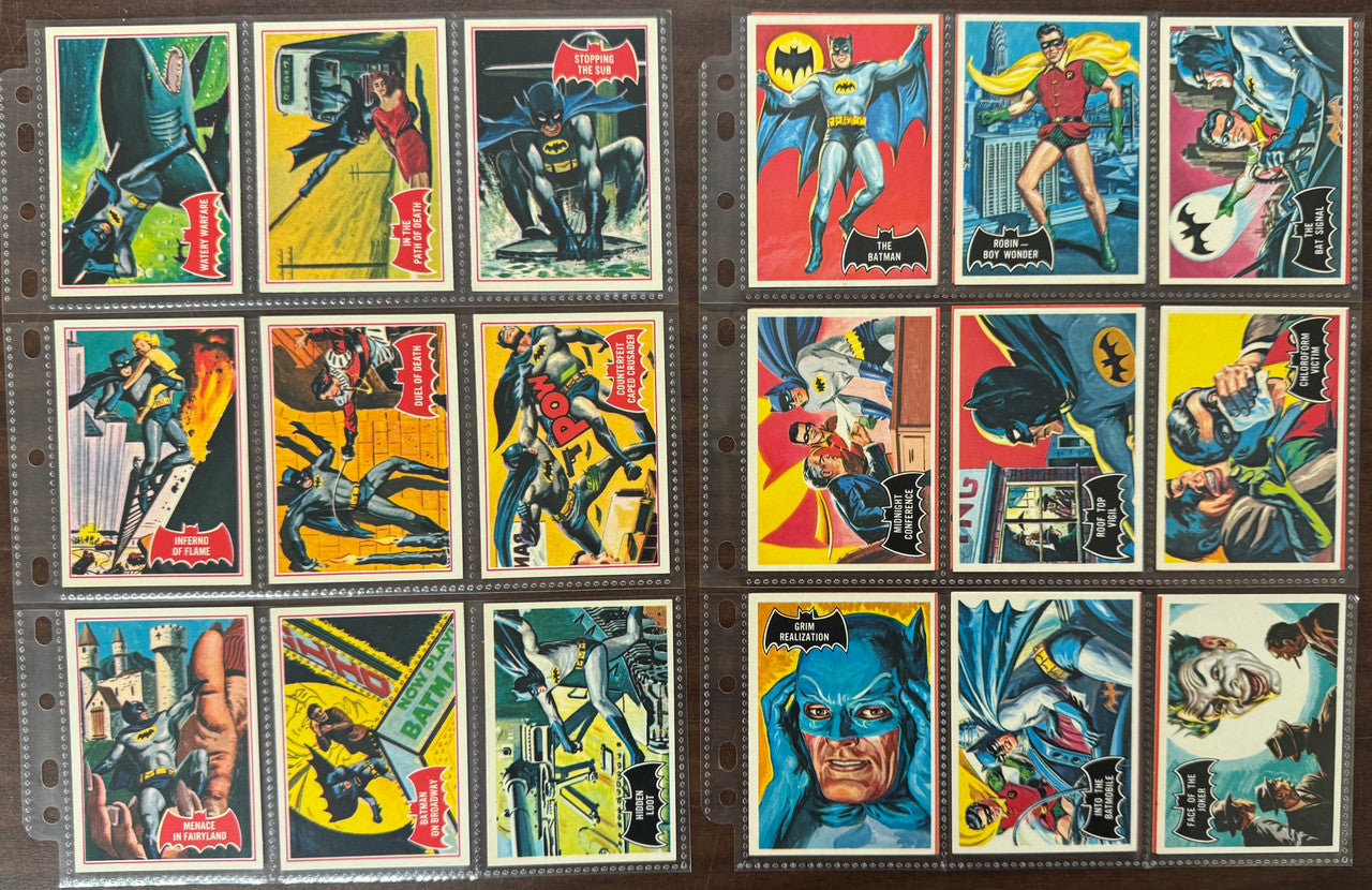 1989 Topps Batman 1966 Re-Issue Complete Sets NM