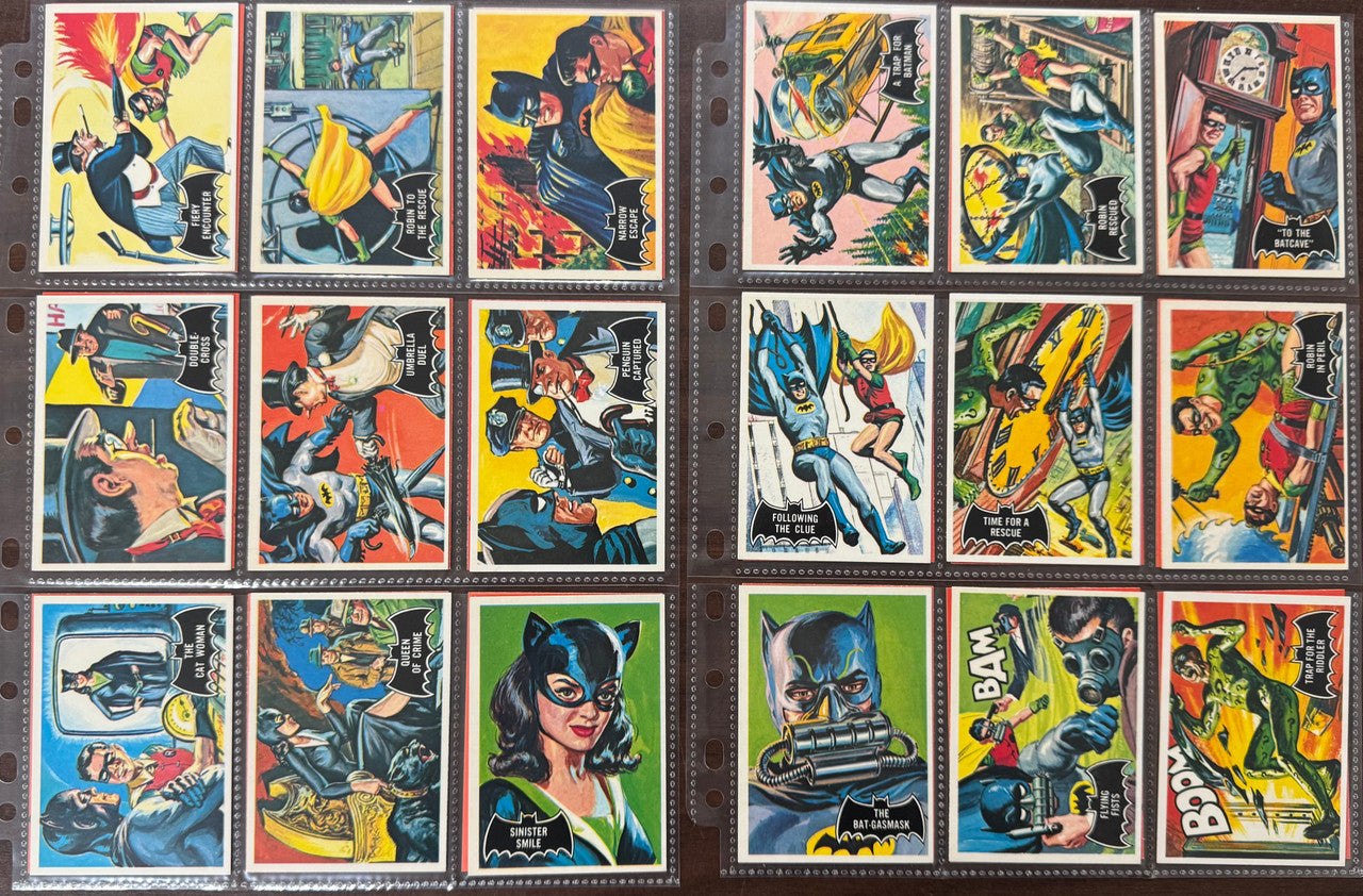1989 Topps Batman 1966 Re-Issue Complete Sets NM