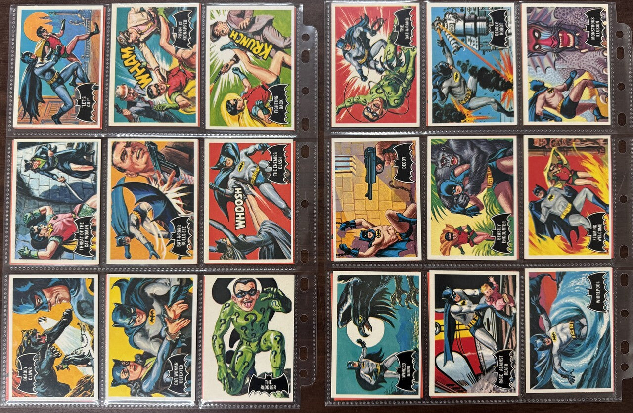 1989 Topps Batman 1966 Re-Issue Complete Sets NM