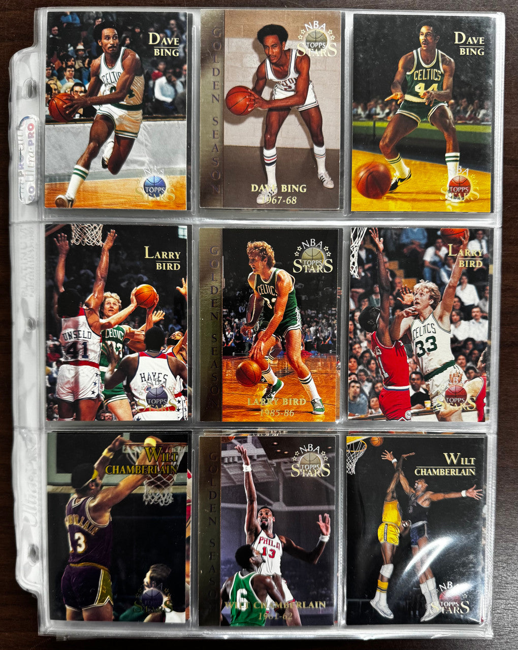 1996 Topps Basketball Stars Near Complete Set(139/150) Incl. Jordan, Magic, Bird