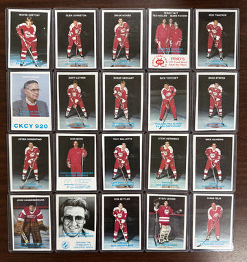 1987-88 P.L.A.Y. Soo Greyhounds Complete Set(35) Gretzky, Tocchet, Vanbiesbrouck
