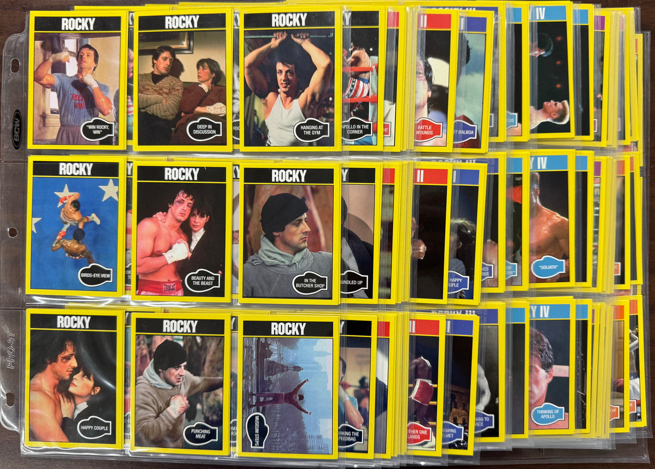 2016 Topps Rocky 40th Anniversary Complete Card Set (330)