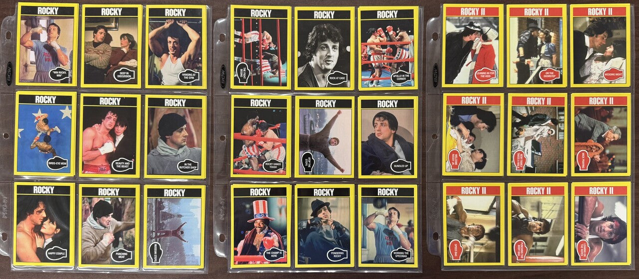 2016 Topps Rocky 40th Anniversary Complete Card Set (330)