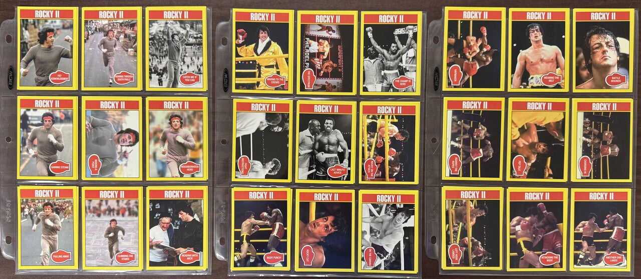 2016 Topps Rocky 40th Anniversary Complete Card Set (330)