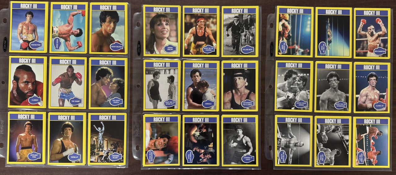2016 Topps Rocky 40th Anniversary Complete Card Set (330)