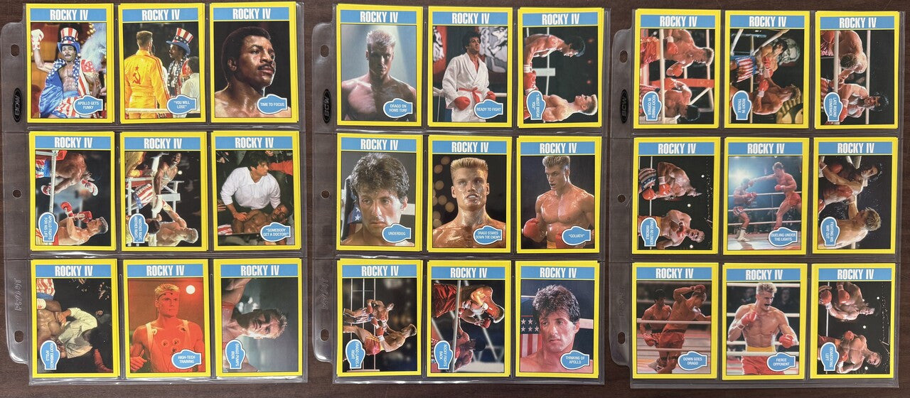 2016 Topps Rocky 40th Anniversary Complete Card Set (330)