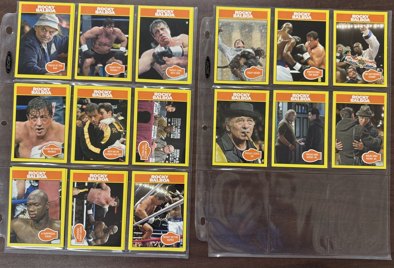 2016 Topps Rocky 40th Anniversary Complete Card Set (330)
